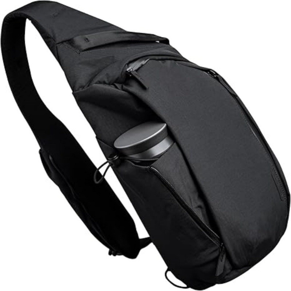 Outdoor Sport Backpack - ファッションシンプルなクロスボディバッグカジュアルウォーターボトルポケット付きスリングバックパックソリッドカラーチェストバッグアウトドアスポーツ