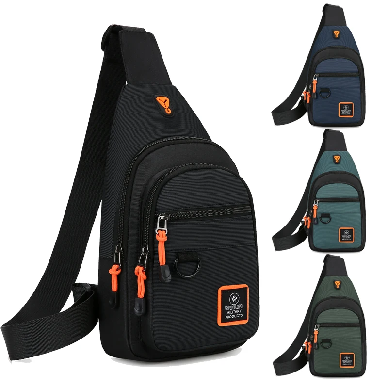 Outdoor Sport Backpack - 新しいメンズチェストバッグメンズレジャーアウトドアハイキングバイクショルダーバッグ防水スポーツクロスボディバッグ旅行バックパックショルダーバッグ