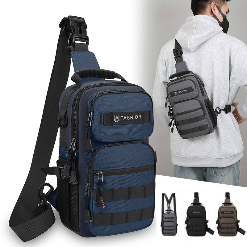 Outdoor Sport Backpack - ハイキングチェストバッグ旅行多機能モールバックパック軽量ハンドバッグアウトドアサイクリングクライミングリグポーチ大型面白いパック