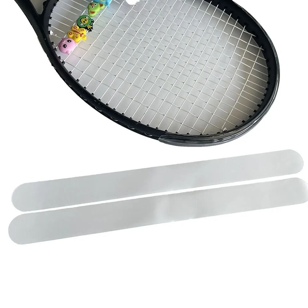 Head Racket Boom - 透明ラケットヘッドステッカー、テニスフレームガード、スクラッチ防止、保護テープ、減摩、tpu