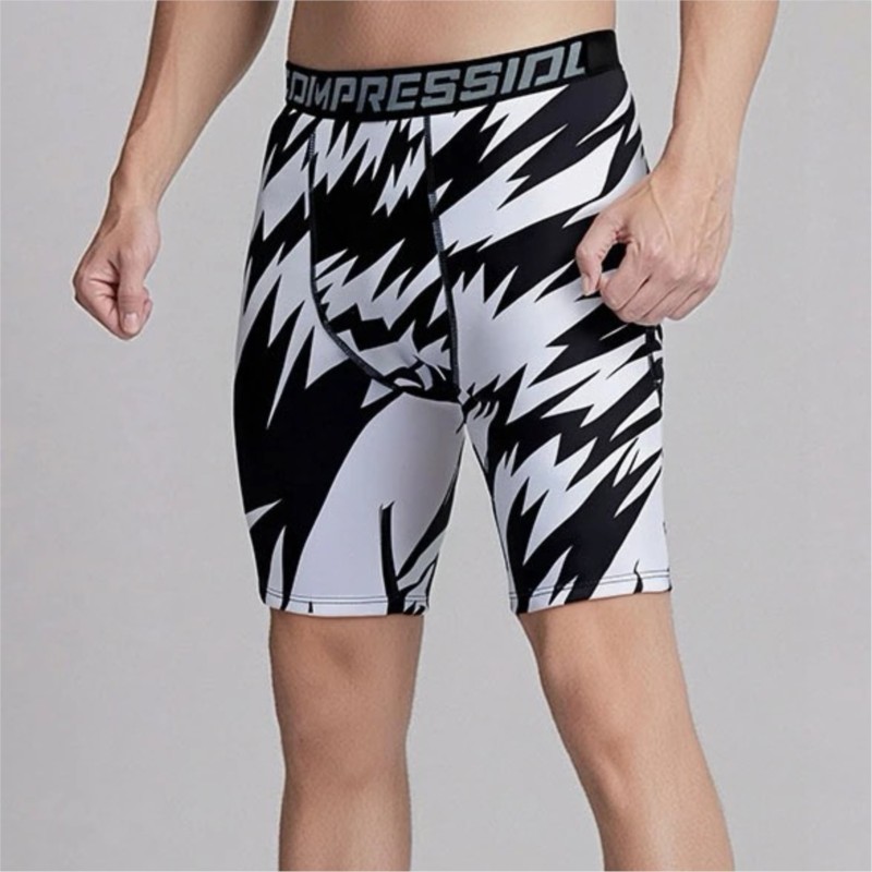 Outdoor Sport Leggings - 男性屋外ランニングショーツ男性ボードジムエクササイズフィットネスレギンス水泳バスケットボールハイキングトレーニングスポーツサッカー服 Q45