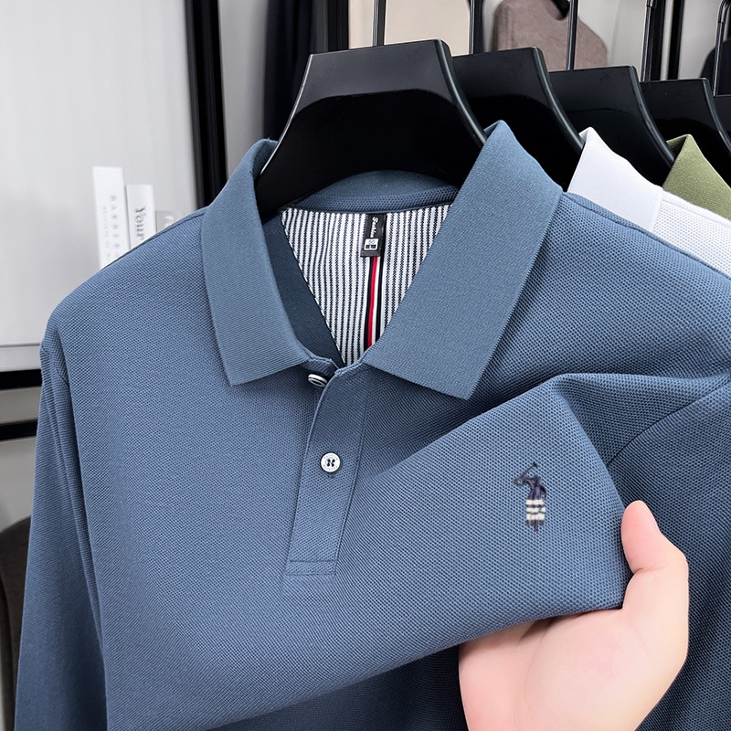 2026年ファッションメンズ定番ブランド馬術刺繍ポロシャツ春 - Polo Shirt Equestrian のレビューと価格