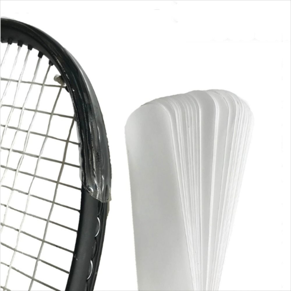 透明ラケットヘッドステッカーフレームガード摩擦を軽減テニスラ - Head Racket Boom のレビューと価格