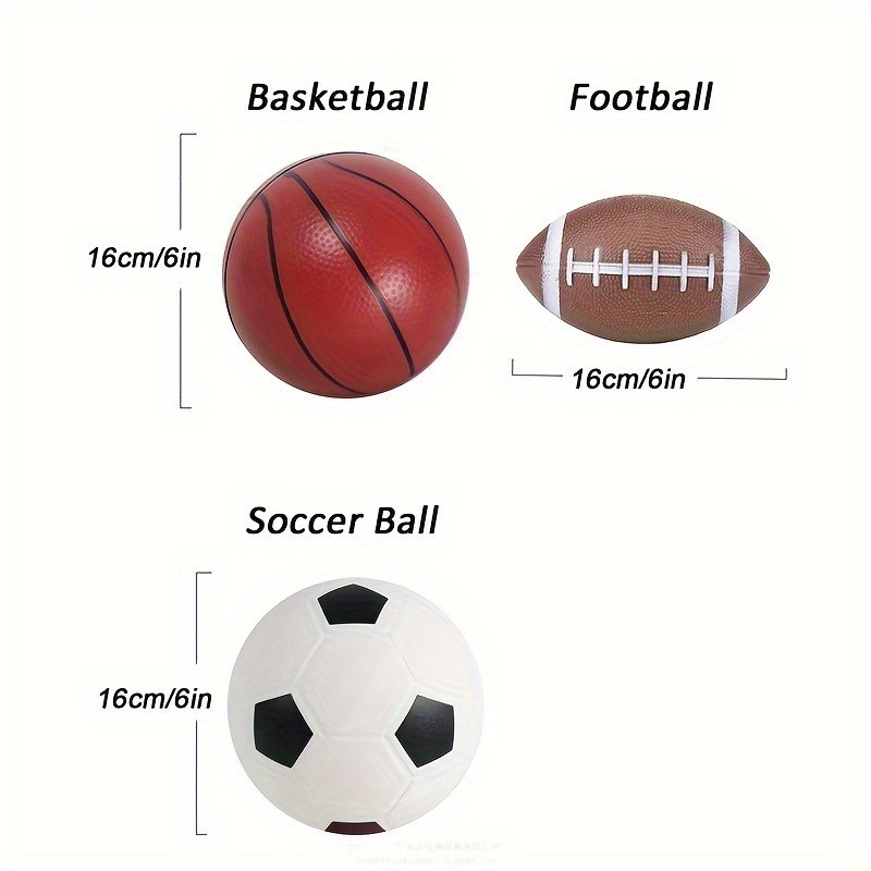 3個入り 6インチ径 サッカー バスケットボール フットボー - Outdoor Sport An のレビューと価格