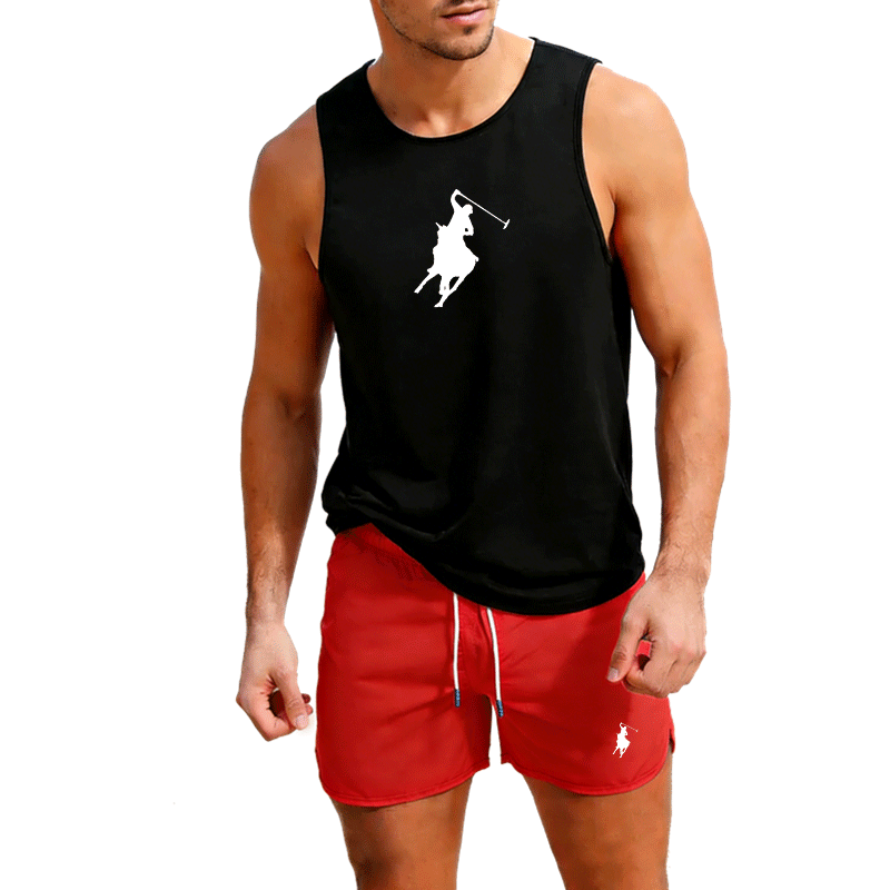 ヨーロッパメンズサマーベスト＆ショーツセット 2ピース アウ - Outdoor Sportswear のレビューと価格