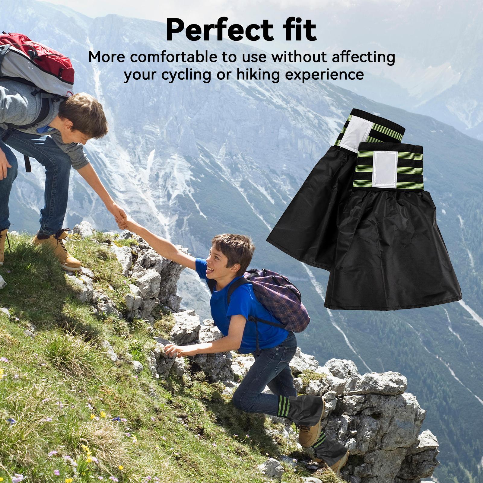 防水通気性サイクリングレッグゲートル調節可能な反射安全レギン - Outdoor Sport Leggings のレビューと価格