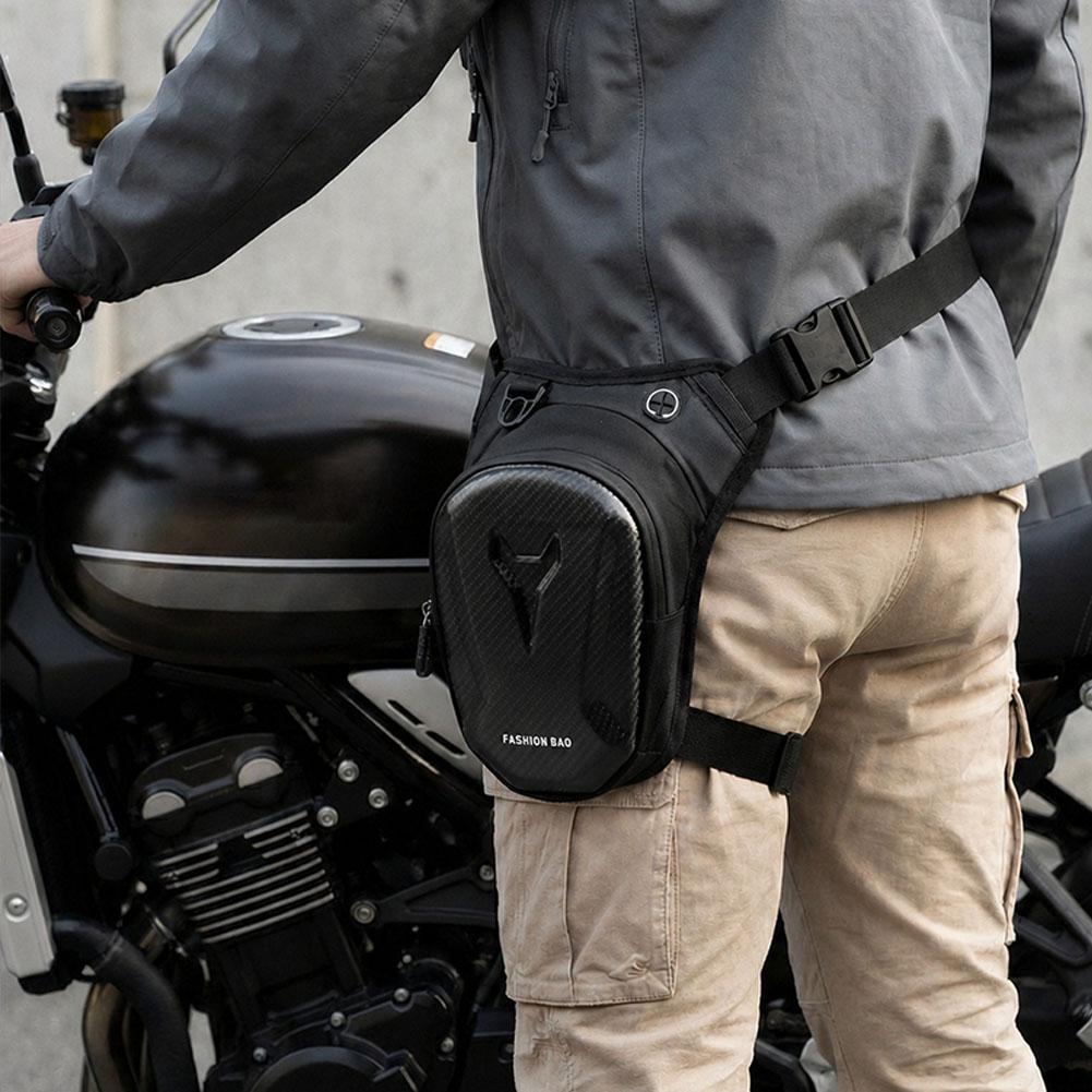 マルチポケットポータブル収納バッグ防水オートバイ太ももファニ - Outdoor Sport Bag のレビューと価格