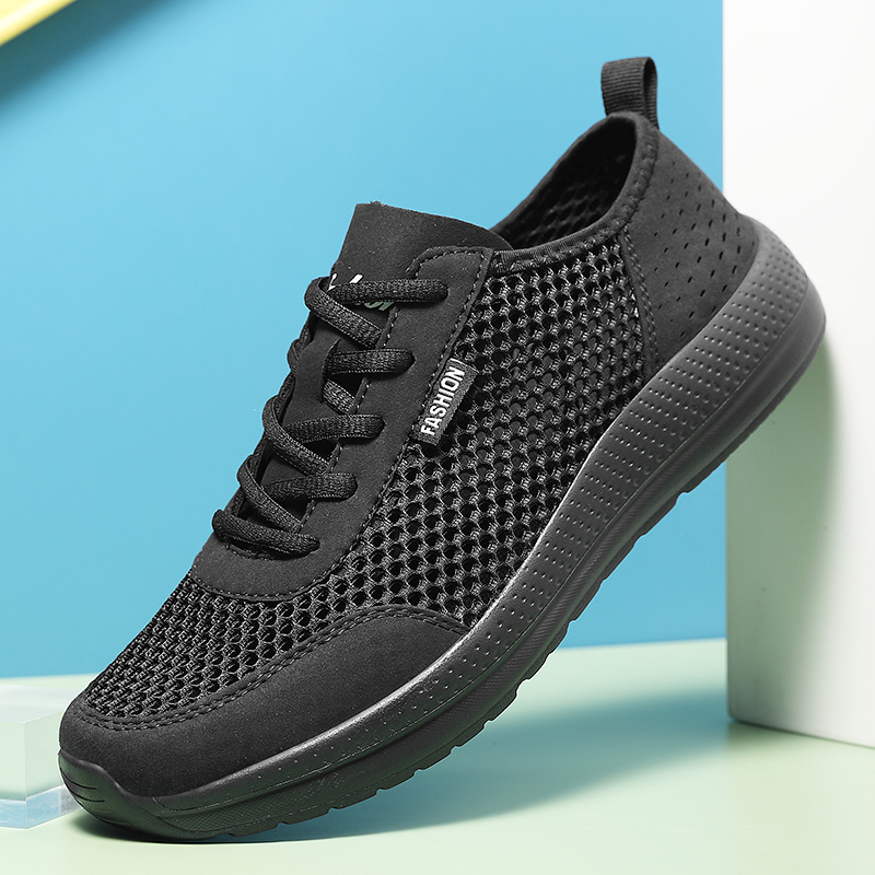 男性ソフトスポーツシューズ通気性ファッションメッシュランニン - Outdoor Sport With Sticks のレビューと価格