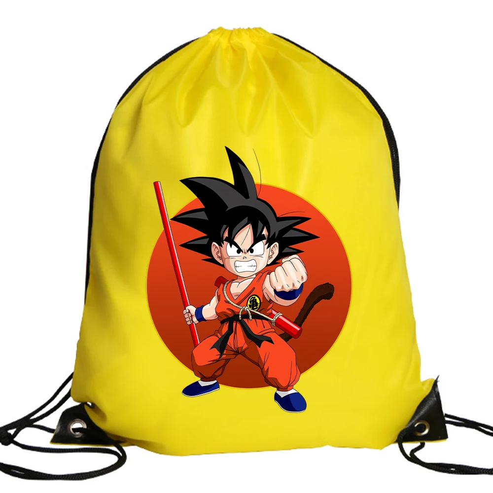 ドラゴンズボールポリエステル巾着バッグ孫悟空ジムスポーツバッ - Outdoor Sport Backpack のレビューと価格