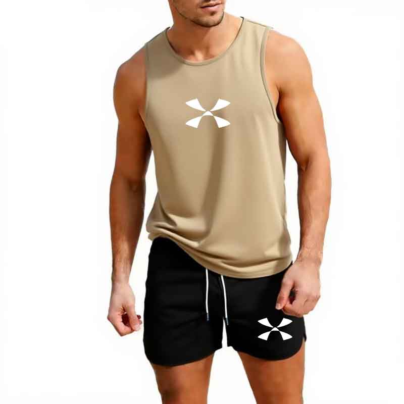 屋外ジョギングスポーツウェアメンズベスト + ショーツ 2  - Outdoor Sportswear のレビューと価格