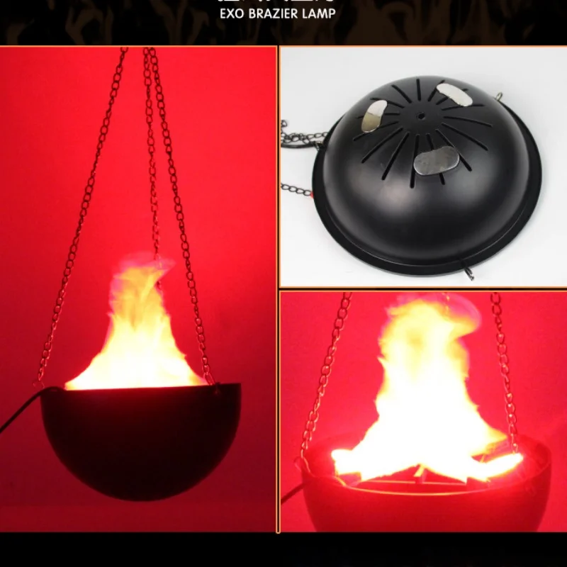 3Dフェイクフレームランプシミュレーション火鉢装飾電気炎ライ - Head Racket Boom のレビューと価格