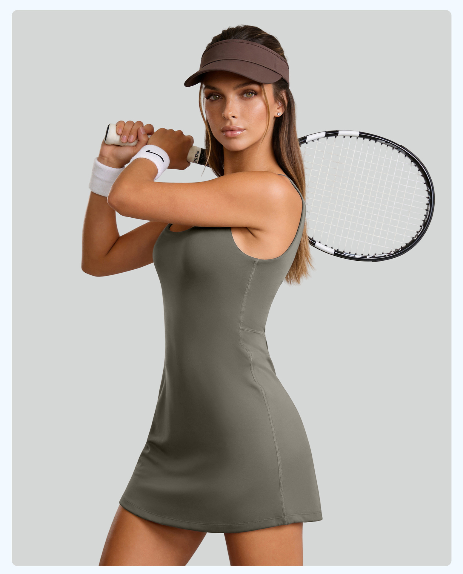 新しい女性用ヨガウェア、胸パッド付きワンピーススポーツテニス - Outdoor Sport Dress のレビューと価格