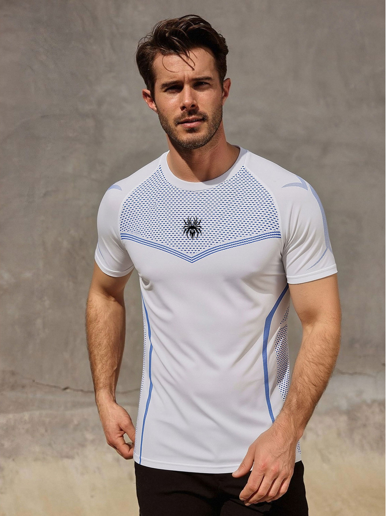 ジムハブ プリント メンズ コンプレッションTシャツ ワーク - Outdoor Sport.Hub のレビューと価格