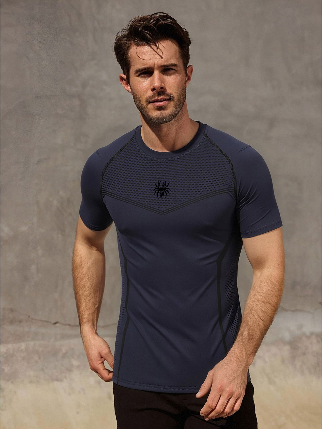 ジムハブ プリント メンズ コンプレッションTシャツ ワーク - Outdoor Sport.Hub のレビューと価格