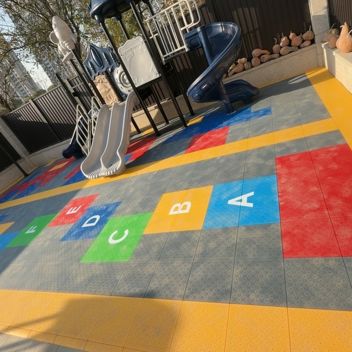 プロ仕様連結式PP可動バスケットボールコートタイルクリック設 - Outdoor Sport Court Tiles のレビューと価格