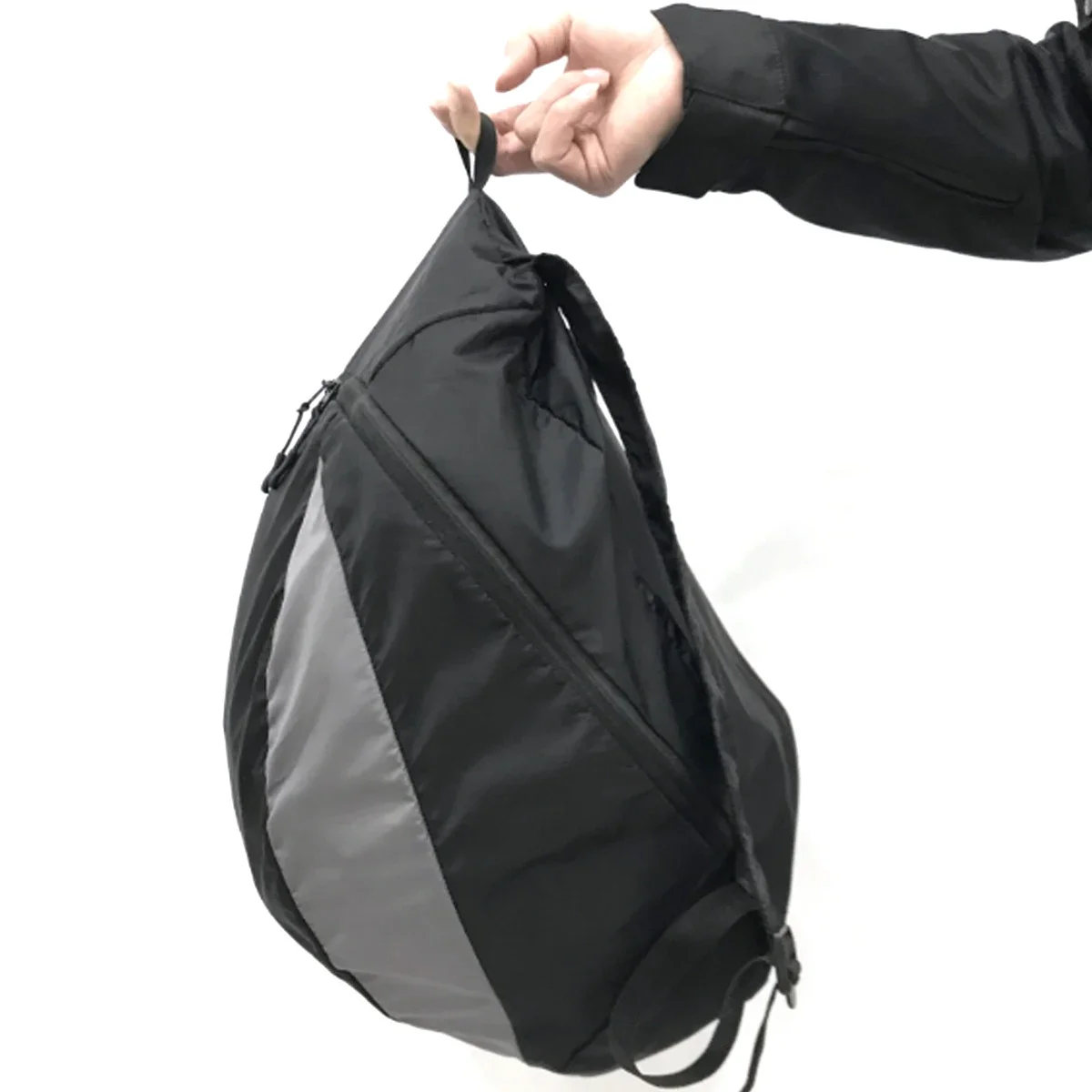 オートバイヘルメットバッグポータブル乗馬バックパックアウトド - Outdoor Sport Bag のレビューと価格