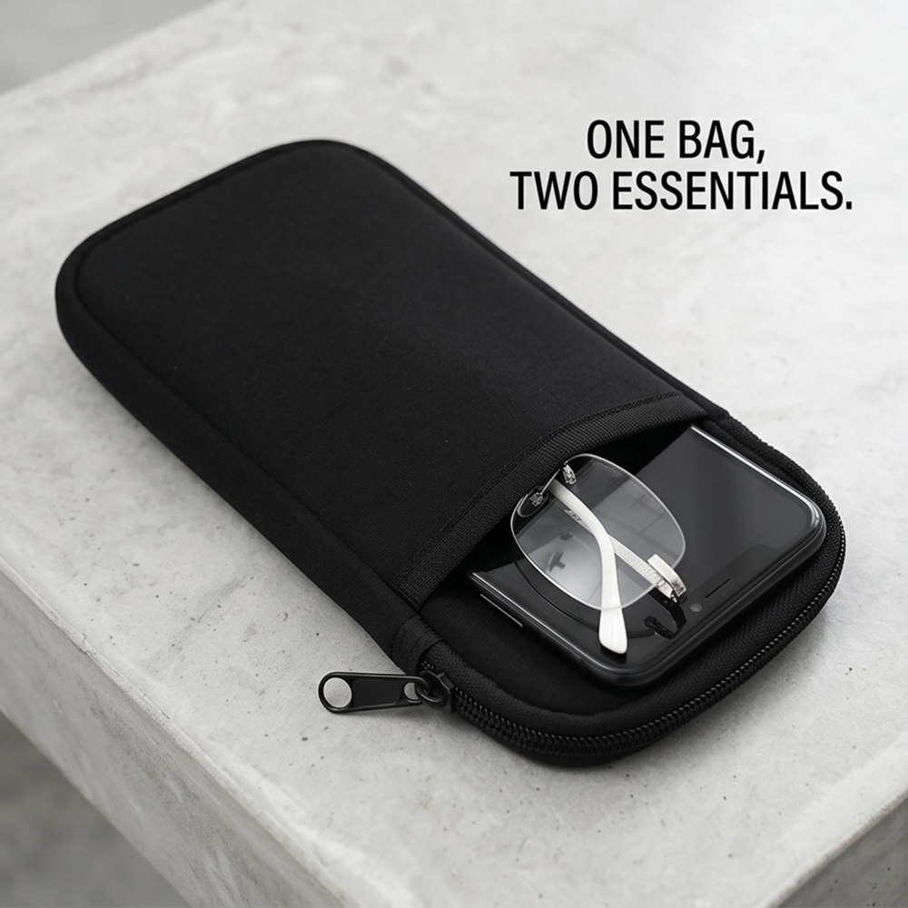 ナイロン生地電話/メガネジッパーポーチカラビナバッグ付きサム - Outdoor Sport Bag のレビューと価格