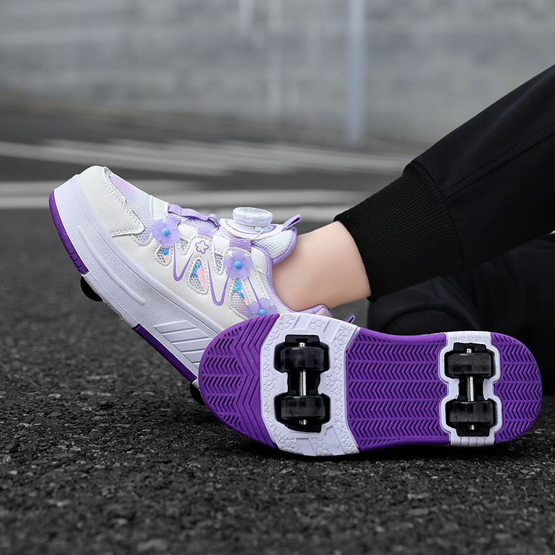 2026 ローラースケートシューズ超軽量子供用女の子スニーカ - Outdoor Sport With Sticks のレビューと価格