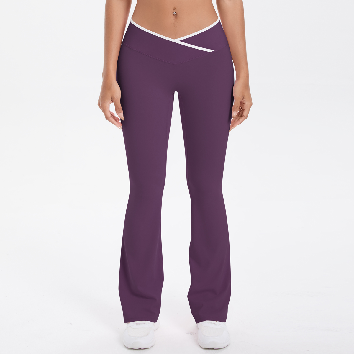 サマースポーツセットVクロスフィットネスパンツヒップアップク - Outdoor Sport Leggings のレビューと価格