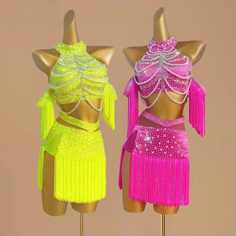 2026 新ラテンパフォーマンスダンスドレス女性のセクシーな - Outdoor Sport Dress のレビューと価格