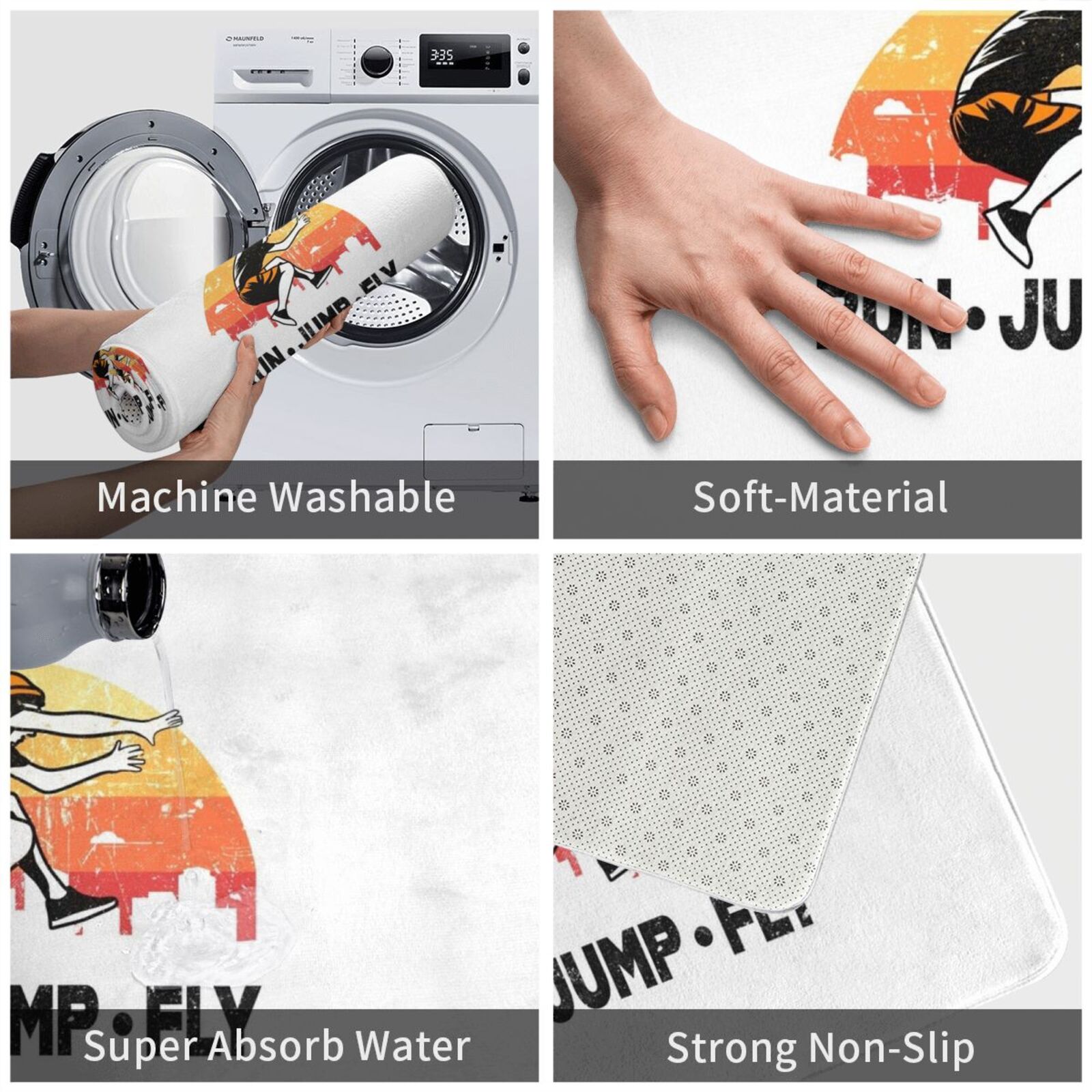 パルクール ヴィンテージ カーペット マット ラグ クッショ - Outdoor Sport Hobbies のレビューと価格